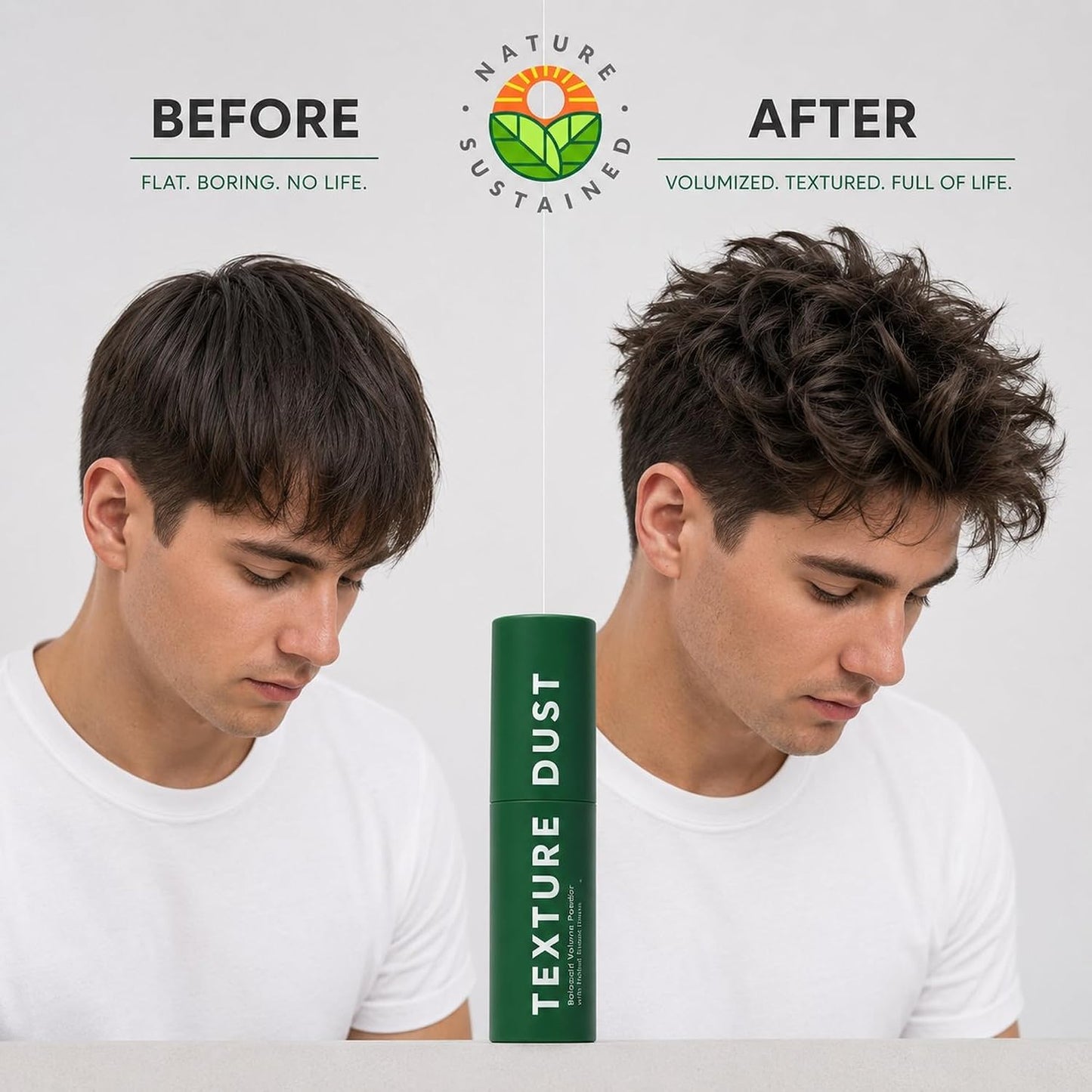 Nature Sustained Texture Dust | Botanical Volume Powder for Instant Volume & Texture